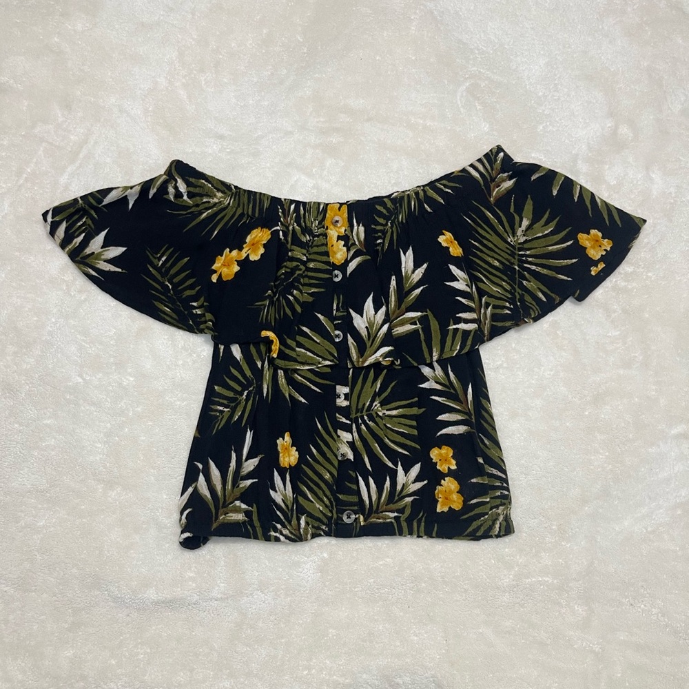 Floral Off-Shoulder Top